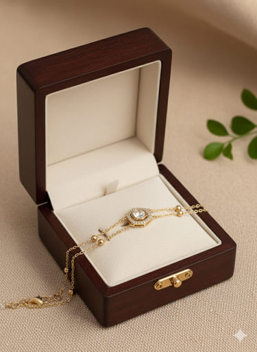 Minimal Polki Bracelet